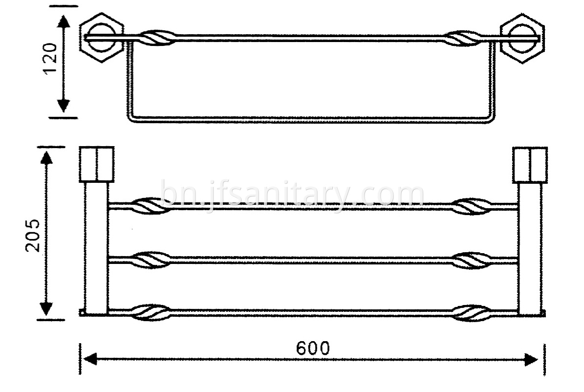 JF-K112 Dimension drawing